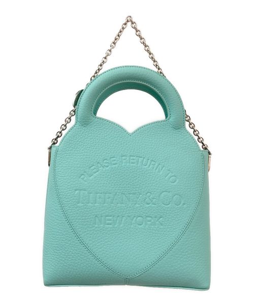 TIFFANY & Co.（ティファニー）TIFFANY & Co. (ティファニー) リターントゥティファニー ミニ トート バッグ ティファニーブルー サイズ:ミニの古着・服飾アイテム