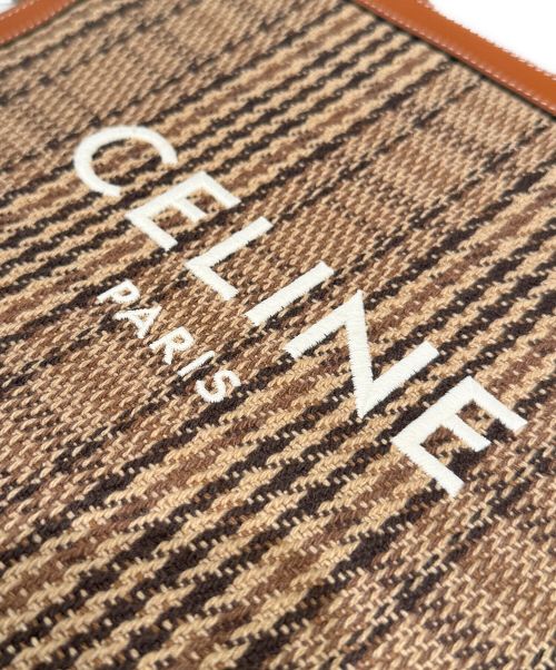 CELINE（セリーヌ）CELINE (セリーヌ) スモール バーティカルカバ ブラウン サイズ:スモールの古着・服飾アイテム