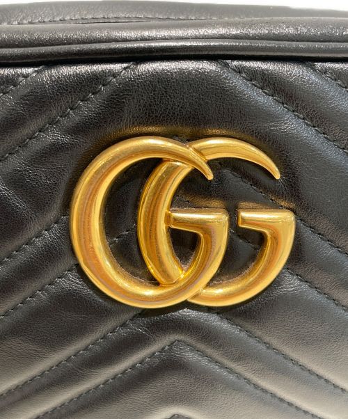 GUCCI（グッチ）GUCCI (グッチ) GGマーモント ブラックの古着・服飾アイテム