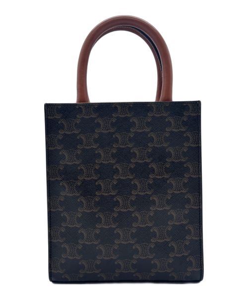 CELINE（セリーヌ）CELINE (セリーヌ) セリーヌ バーティカルミニトート/Celine Vertical Mini Tote ブラウンの古着・服飾アイテム