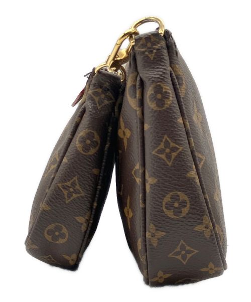 LOUIS VUITTON（ルイ ヴィトン）LOUIS VUITTON (ルイ ヴィトン) ミュルティ･ポシェット･アクセソワール ピンクの古着・服飾アイテム