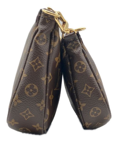 LOUIS VUITTON（ルイ ヴィトン）LOUIS VUITTON (ルイ ヴィトン) ミュルティ･ポシェット･アクセソワール ピンクの古着・服飾アイテム