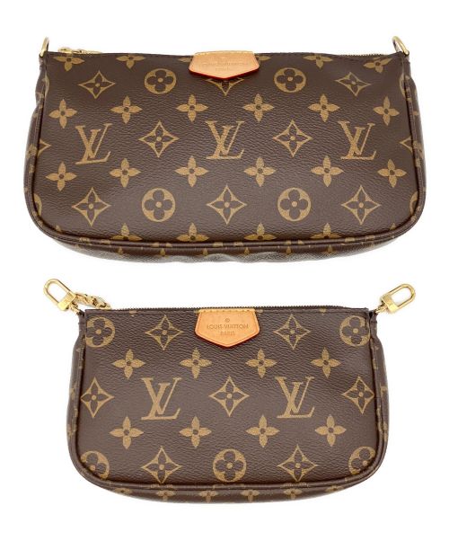 LOUIS VUITTON（ルイ ヴィトン）LOUIS VUITTON (ルイ ヴィトン) ミュルティ･ポシェット･アクセソワール ピンクの古着・服飾アイテム