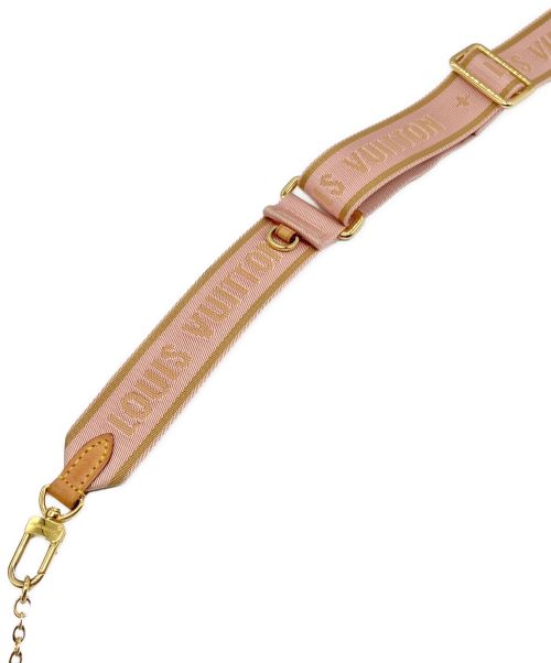 LOUIS VUITTON（ルイ ヴィトン）LOUIS VUITTON (ルイ ヴィトン) ミュルティ･ポシェット･アクセソワール ピンクの古着・服飾アイテム