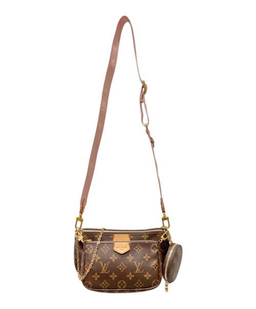 LOUIS VUITTON（ルイ ヴィトン）LOUIS VUITTON (ルイ ヴィトン) ミュルティ･ポシェット･アクセソワール ピンクの古着・服飾アイテム