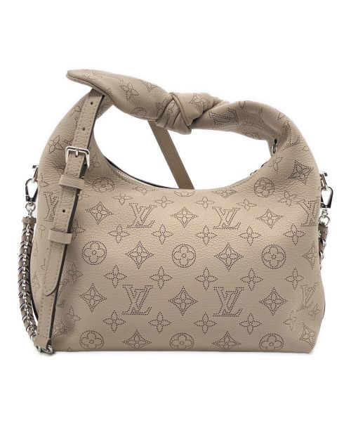 LOUIS VUITTON（ルイ ヴィトン）LOUIS VUITTON (ルイ ヴィトン) マヒナ ホワイ・ノット PM バッグ ベージュ サイズ:PMの古着・服飾アイテム