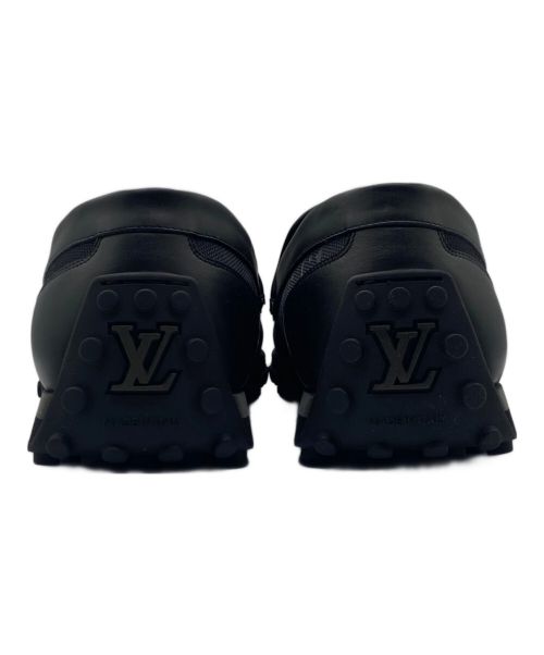 LOUIS VUITTON（ルイ ヴィトン）LOUIS VUITTON (ルイ ヴィトン) LVレーサーラインローファー ブラック サイズ:9の古着・服飾アイテム