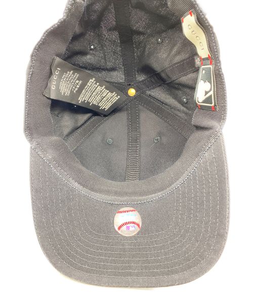GUCCI（グッチ）GUCCI (グッチ) New Era (ニューエラ) キャップ ブラック サイズ:57-61の古着・服飾アイテム