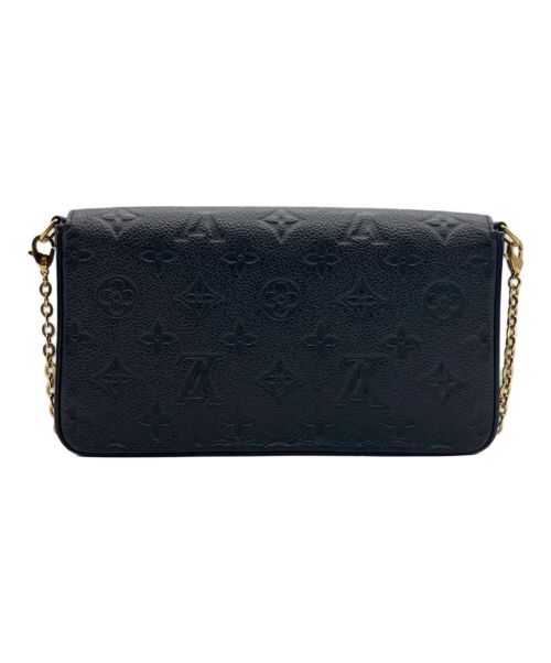 LOUIS VUITTON（ルイ ヴィトン）LOUIS VUITTON (ルイ ヴィトン) ポシェット･フェリシー ノワールの古着・服飾アイテム