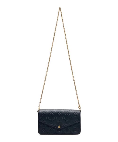 LOUIS VUITTON（ルイ ヴィトン）LOUIS VUITTON (ルイ ヴィトン) ポシェット･フェリシー ノワールの古着・服飾アイテム