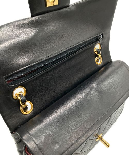 CHANEL（シャネル）CHANEL (シャネル) マトラッセ23/Wフラップチェーンショルダーバッグ ブラック サイズ:23の古着・服飾アイテム
