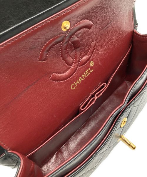 CHANEL（シャネル）CHANEL (シャネル) マトラッセ23/Wフラップチェーンショルダーバッグ ブラック サイズ:23の古着・服飾アイテム