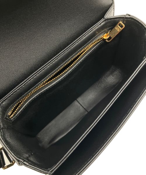 CELINE（セリーヌ）CELINE (セリーヌ) ティーン トリオンフ バッグ ノワールの古着・服飾アイテム