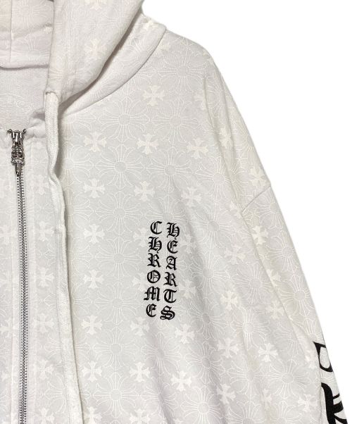 CHROME HEARTS（クロムハーツ）CHROME HEARTS (クロムハーツ) CHプラスパーカー ホワイト サイズ:Mの古着・服飾アイテム