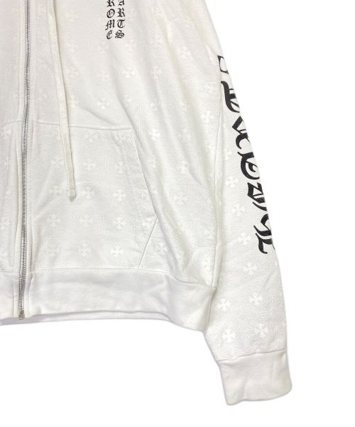 CHROME HEARTS（クロムハーツ）CHROME HEARTS (クロムハーツ) CHプラスパーカー ホワイト サイズ:Mの古着・服飾アイテム