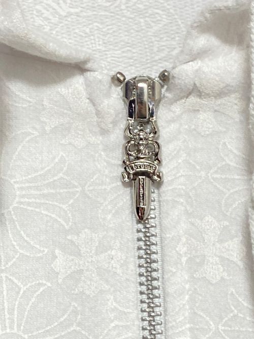 CHROME HEARTS（クロムハーツ）CHROME HEARTS (クロムハーツ) CHプラスパーカー ホワイト サイズ:Mの古着・服飾アイテム