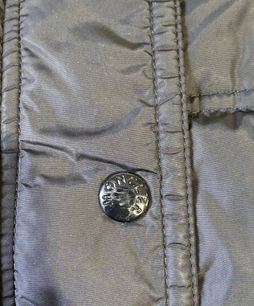 MONCLER（モンクレール）MONCLER (モンクレール) VOS/Down coat（ダウンコート） ブラック サイズ:1の古着・服飾アイテム