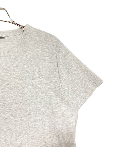BALENCIAGA（バレンシアガ）BALENCIAGA (バレンシアガ) バックロゴTシャツ グレー サイズ:Lの古着・服飾アイテム
