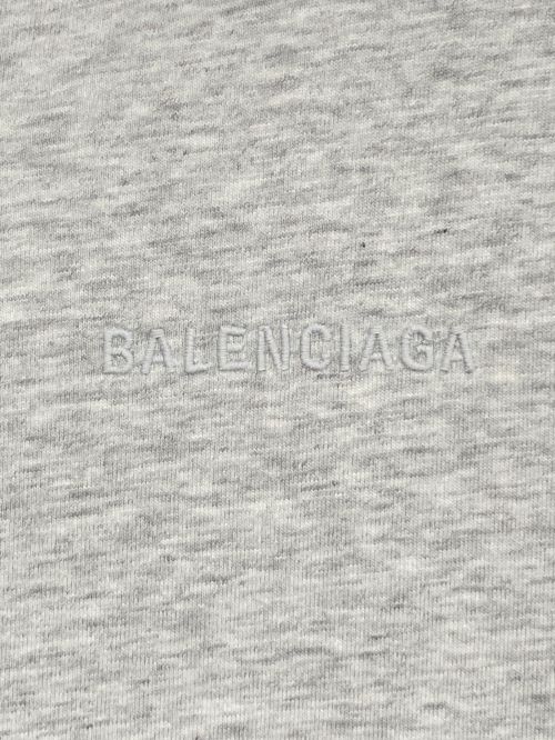 BALENCIAGA（バレンシアガ）BALENCIAGA (バレンシアガ) バックロゴTシャツ グレー サイズ:Lの古着・服飾アイテム