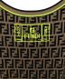 中古・古着 FENDI (フェンディ) ノースリーブズッカ柄ワンピース ブラウン サイズ:42：85000円