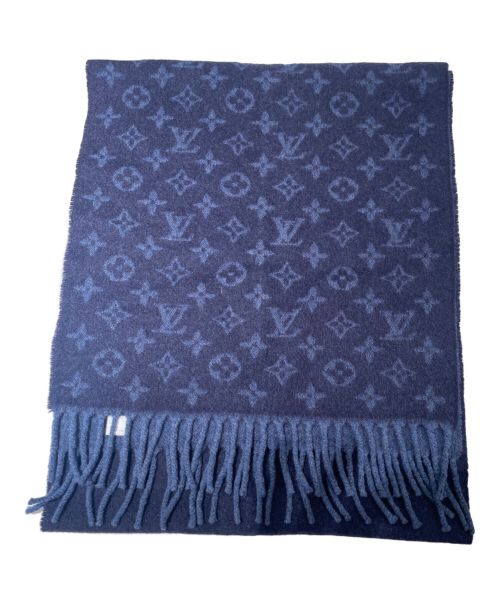 LOUIS VUITTON（ルイ ヴィトン）LOUIS VUITTON (ルイ ヴィトン) エシャルプ・モノグラム グラディエント ネイビーの古着・服飾アイテム