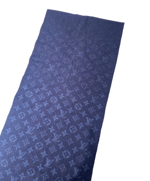LOUIS VUITTON（ルイ ヴィトン）LOUIS VUITTON (ルイ ヴィトン) エシャルプ・モノグラム グラディエント ネイビーの古着・服飾アイテム