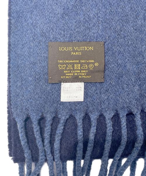 LOUIS VUITTON（ルイ ヴィトン）LOUIS VUITTON (ルイ ヴィトン) エシャルプ・モノグラム グラディエント ネイビーの古着・服飾アイテム