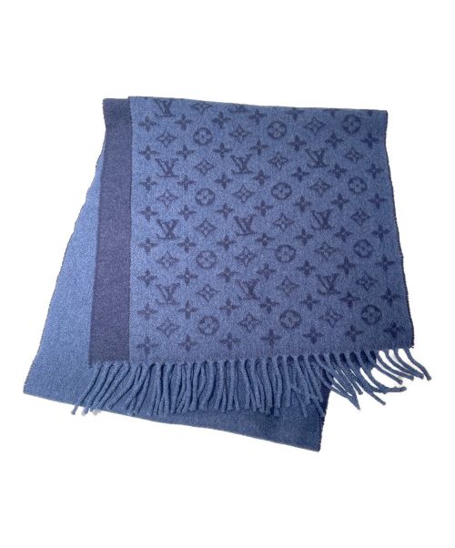 LOUIS VUITTON（ルイ ヴィトン）LOUIS VUITTON (ルイ ヴィトン) エシャルプ・モノグラム グラディエント ネイビーの古着・服飾アイテム