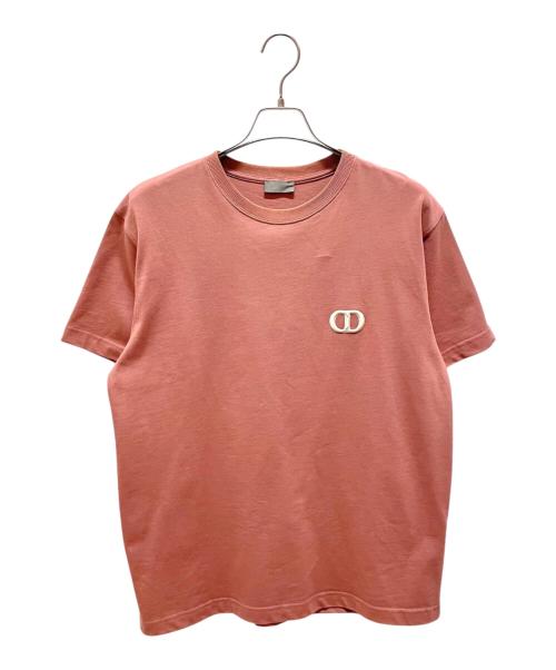 Dior（ディオール）Dior (ディオール) CD Icon リラックスフィットTシャツ ピンク サイズ:Lの古着・服飾アイテム