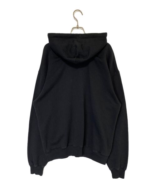 BALENCIAGA（バレンシアガ）BALENCIAGA (バレンシアガ) バービーロゴプリントプルオーバーパーカー ブラック サイズ:XSの古着・服飾アイテム