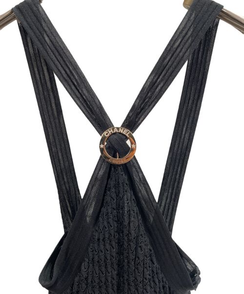 CHANEL（シャネル）CHANEL (シャネル) ワンピースドレス ブラック サイズ:34の古着・服飾アイテム