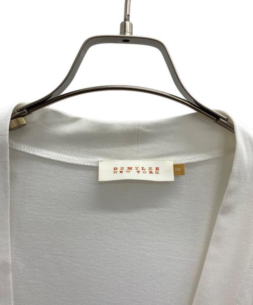 DEMYLEE（デミリー）DEMYLEE (デミリー) ロングカーディガン ホワイト サイズ:SIZE OSの古着・服飾アイテム