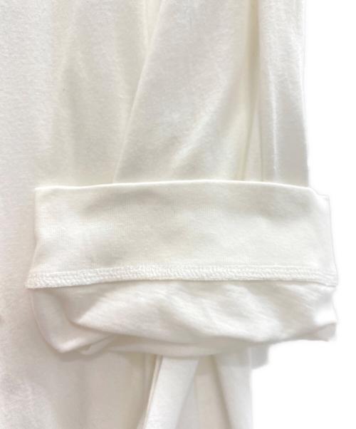 DEMYLEE（デミリー）DEMYLEE (デミリー) ロングカーディガン ホワイト サイズ:SIZE OSの古着・服飾アイテム