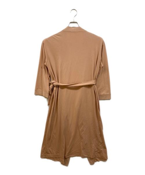 DEMYLEE（デミリー）DEMYLEE (デミリー) ロングカーディガン ベージュ サイズ:OSの古着・服飾アイテム