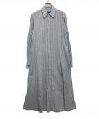 POLO RALPH LAURENポロ・ラルフローレン）の古着「シャツワンピース」｜スカイブルー