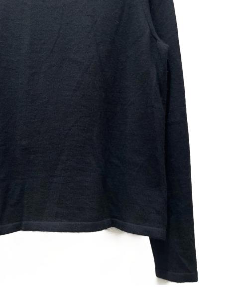 CHANEL（シャネル）CHANEL (シャネル) カメリアモチーフカシミヤニット ブラック サイズ:36の古着・服飾アイテム