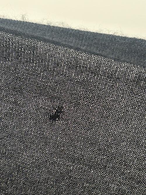 CHANEL（シャネル）CHANEL (シャネル) カメリアモチーフカシミヤニット ブラック サイズ:36の古着・服飾アイテム