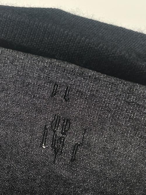 CHANEL（シャネル）CHANEL (シャネル) カメリアモチーフカシミヤニット ブラック サイズ:36の古着・服飾アイテム