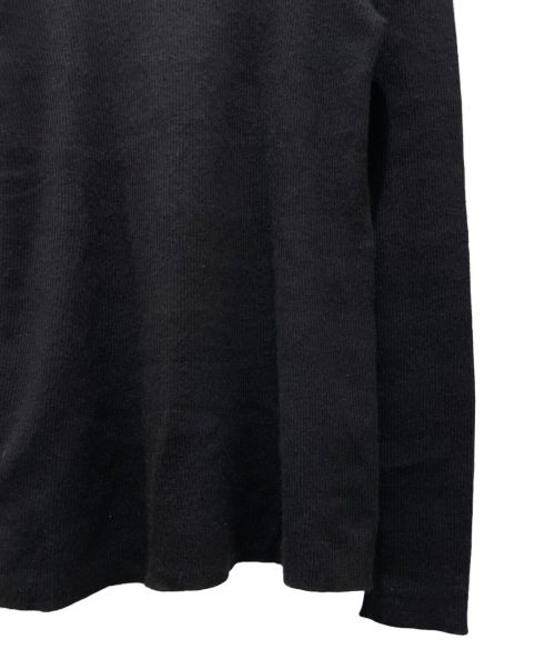 CHANEL（シャネル）CHANEL (シャネル) ココボタンカシミヤシルクニット ブラック サイズ:40の古着・服飾アイテム