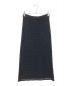 CHANEL (シャネル) カメリアボタンニットスカート ブラック サイズ:SIZE 34：105000円