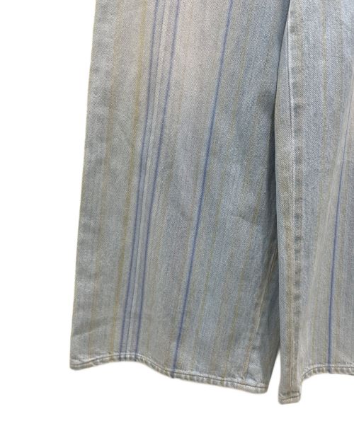 CHANEL（シャネル）CHANEL (シャネル) ワイドデニムパンツ サイズ:34の古着・服飾アイテム