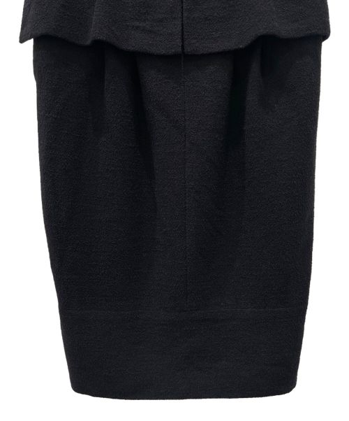 CHANEL（シャネル）CHANEL (シャネル) ノースリーブ シルク混 ワンピース ブラック サイズ:40の古着・服飾アイテム