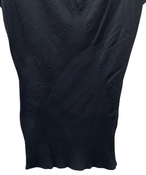 CHANEL（シャネル）CHANEL (シャネル) ココマーク半袖ニット ブラック サイズ:38の古着・服飾アイテム