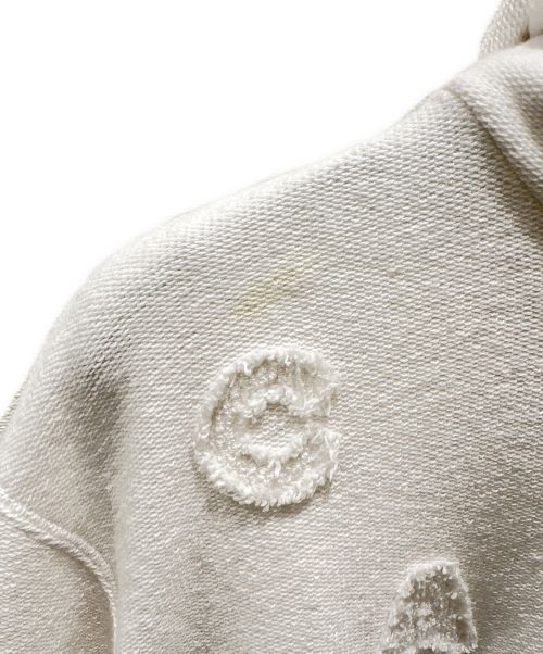 CHANEL（シャネル）CHANEL (シャネル) ココマークロゴパーカー ホワイト サイズ:Mの古着・服飾アイテム