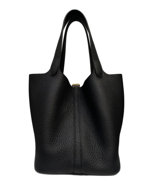 HERMES（エルメス）HERMES (エルメス) ピコタンロック MM ノワール サイズ:MM 未使用品の古着・服飾アイテム