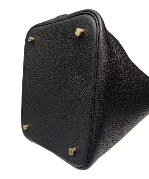 HERMES（エルメス）HERMES (エルメス) ピコタンロック MM ノワール サイズ:MM 未使用品の古着・服飾アイテム