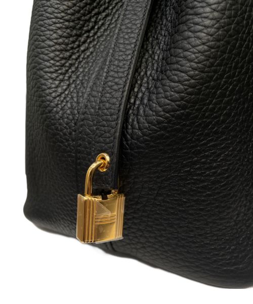 HERMES（エルメス）HERMES (エルメス) ピコタンロック MM ノワール サイズ:MM 未使用品の古着・服飾アイテム