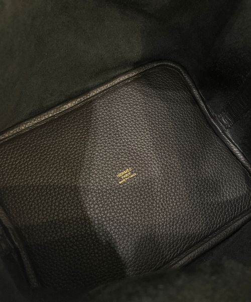 HERMES（エルメス）HERMES (エルメス) ピコタンロック MM ノワール サイズ:MM 未使用品の古着・服飾アイテム