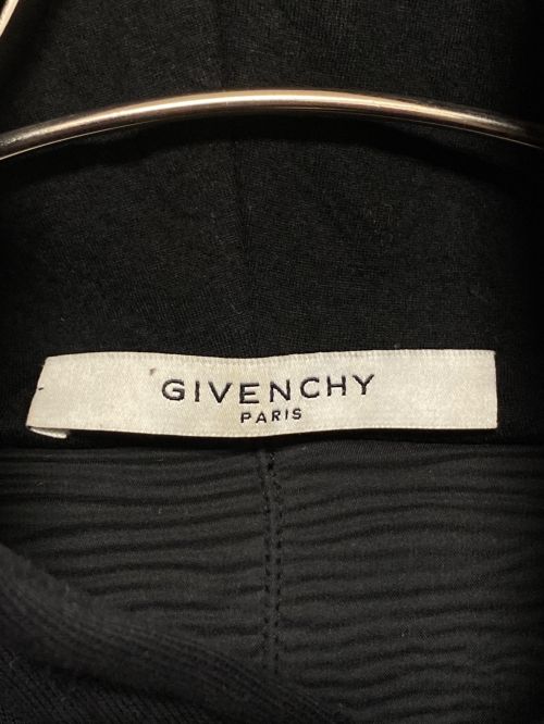 GIVENCHY（ジバンシィ）GIVENCHY (ジバンシィ) デストロイロゴパーカー ブラック サイズ:Sの古着・服飾アイテム