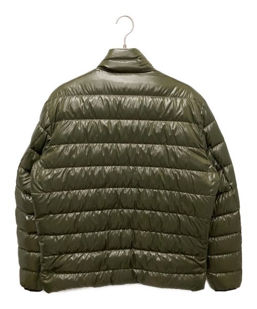 MONCLER（モンクレール）MONCLER (モンクレール) POUCTAL /リバーシブルダウンジャケット ブラック×オリーブ サイズ:4の古着・服飾アイテム